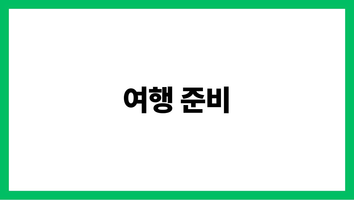 시니어 여행 여행 