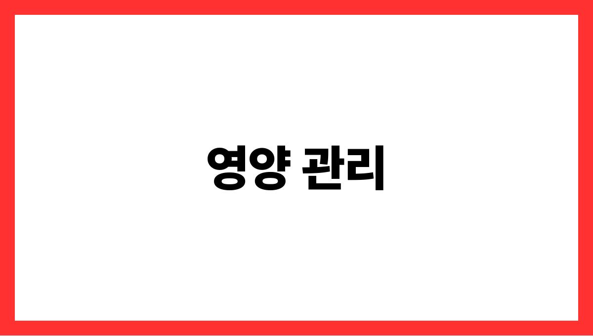 갱년기 영영제 영양 
