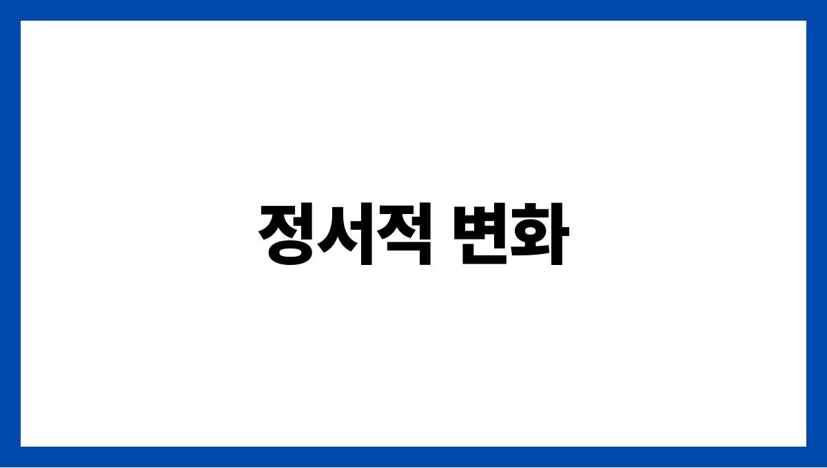 초기 치매 증상 정서적 